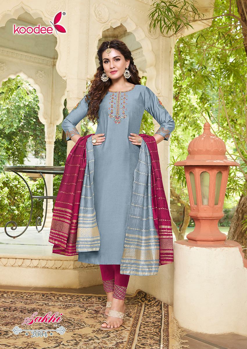 Sakhi 2 By Koodee Readymade Salwar Suit Catalog